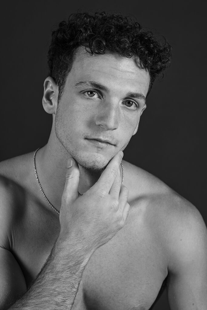 professional model photoshoot