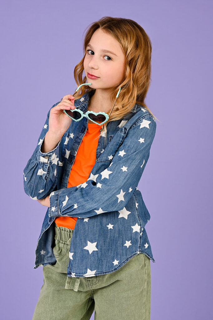 Model portfolio photographer for kids- Boston