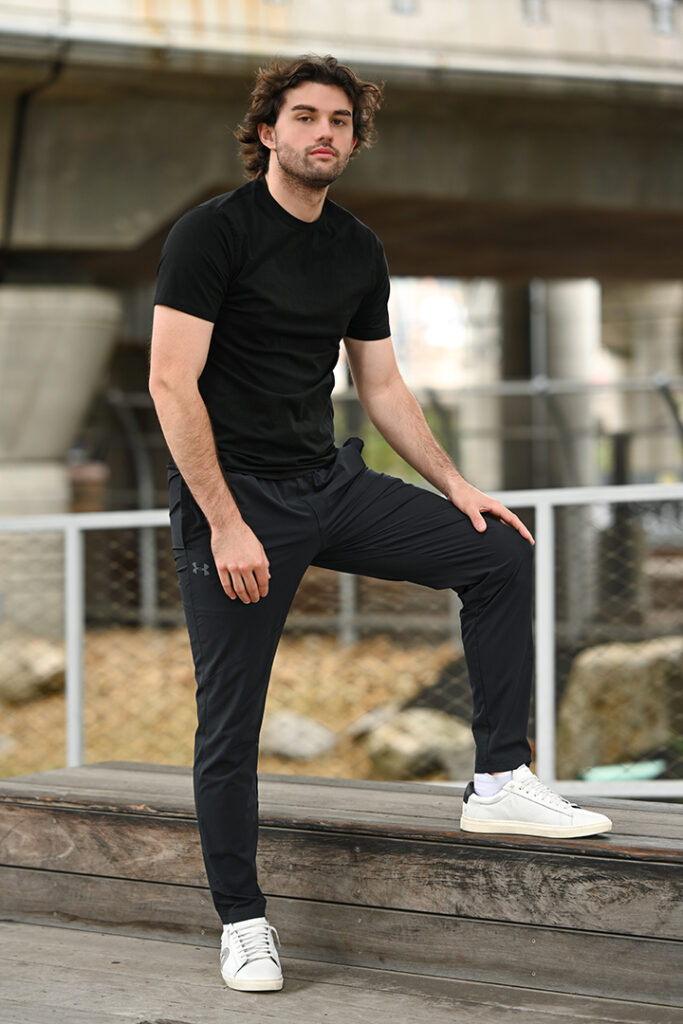 Male model portfolio photographer